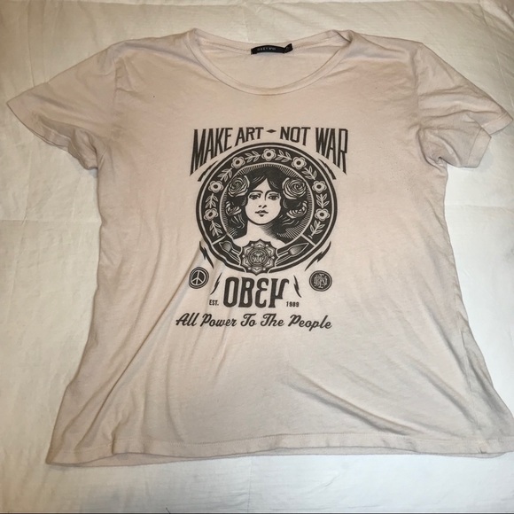Obey Tops - 🎁FLASH SALE🎁 Obey Make Art Not War Tee